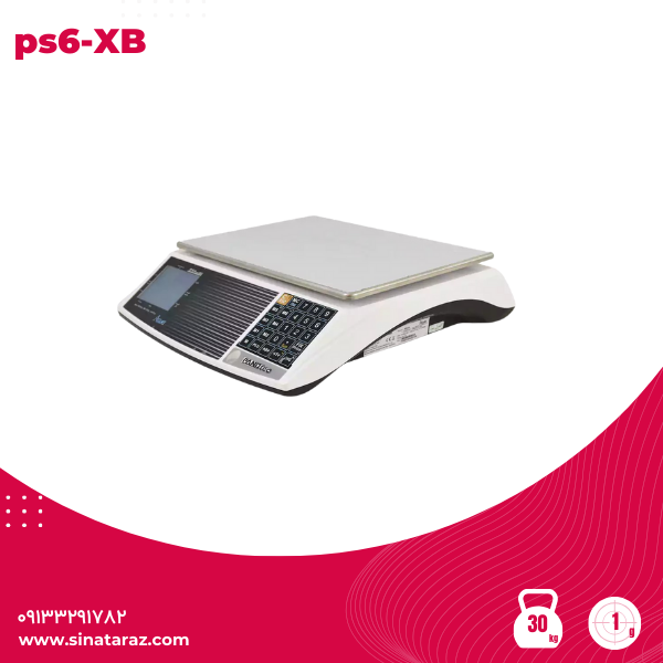 ترازو فروشگاهی ای کلاس مدل پند تک ps6-XB - ترازو اقتصادی