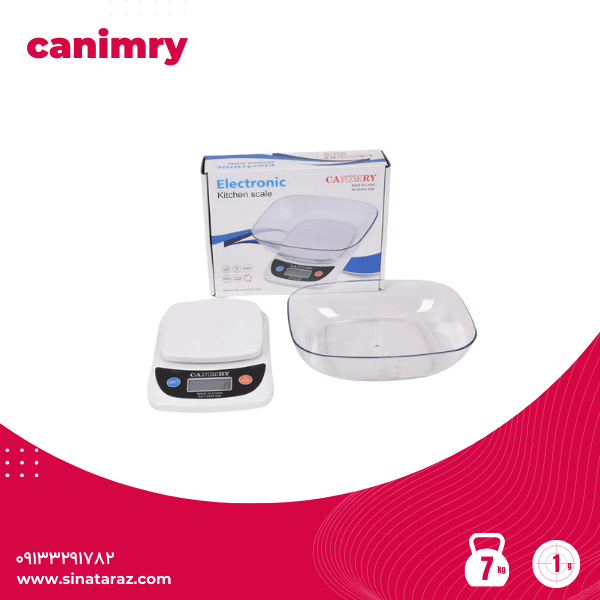 ترازو آشپزخانه 5 کیلو کاسه دار digital kitchen scale - ترازو آشپزخانه