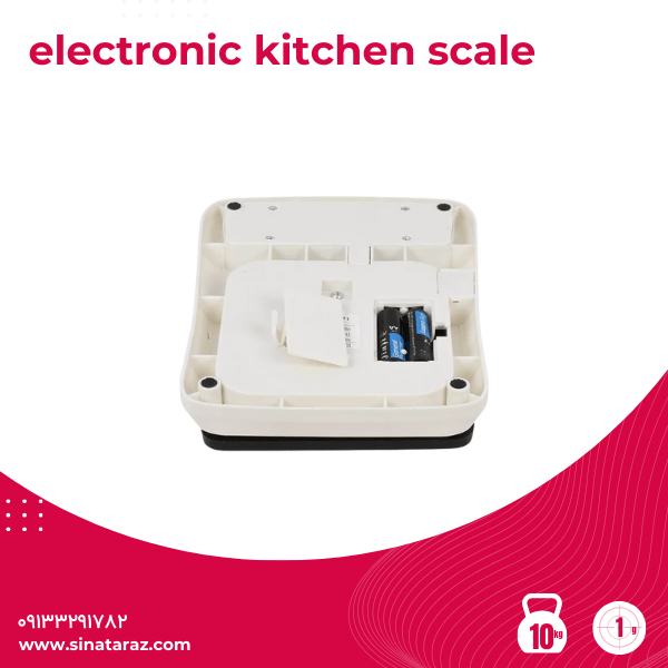 ترازو آشپزخانه 10 کيلو سینی استیل electronic kitchen scale- ترازو آشپزخانه