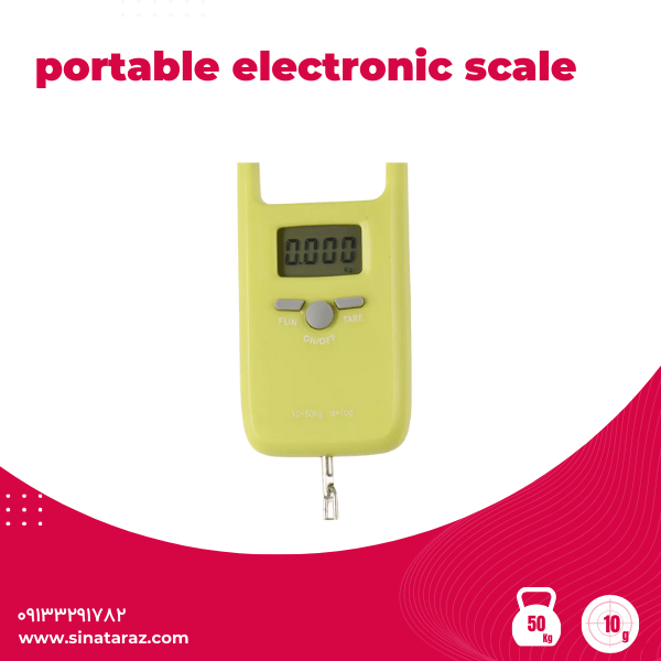 باسکول آویز دستی 50کیلوگرم portable electronic scale - آویز 50 کیلو
